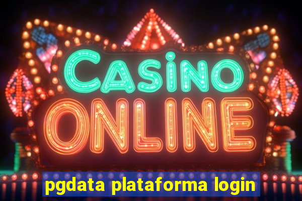 pgdata plataforma login